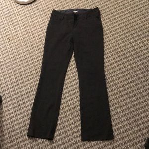 black business professional pants